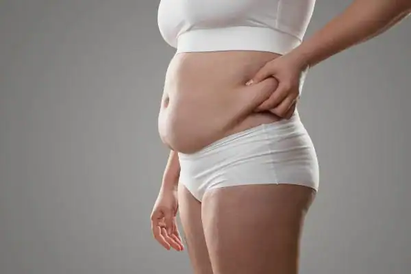 The Hidden Connection: How Stress Shapes Your Fitness and Body Composition 1 Image of stress belly Rhyl How Lipo 360 can help manage your symptoms