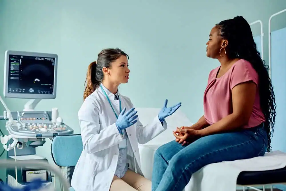 Rejuvenating Intimacy: Exploring Surgical Solutions for Vaginal Laxity 1 Woman have consultation about vaginal laxity Rhyl